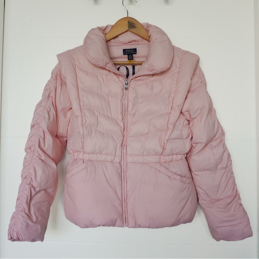 Polo Ralph Lauren Light Pink Puffer Jacket